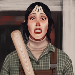 Wendy The Shining Print 11x14
