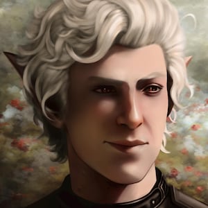 Astarion Baldur’s Gate 3 Postcard 5x7&quot;