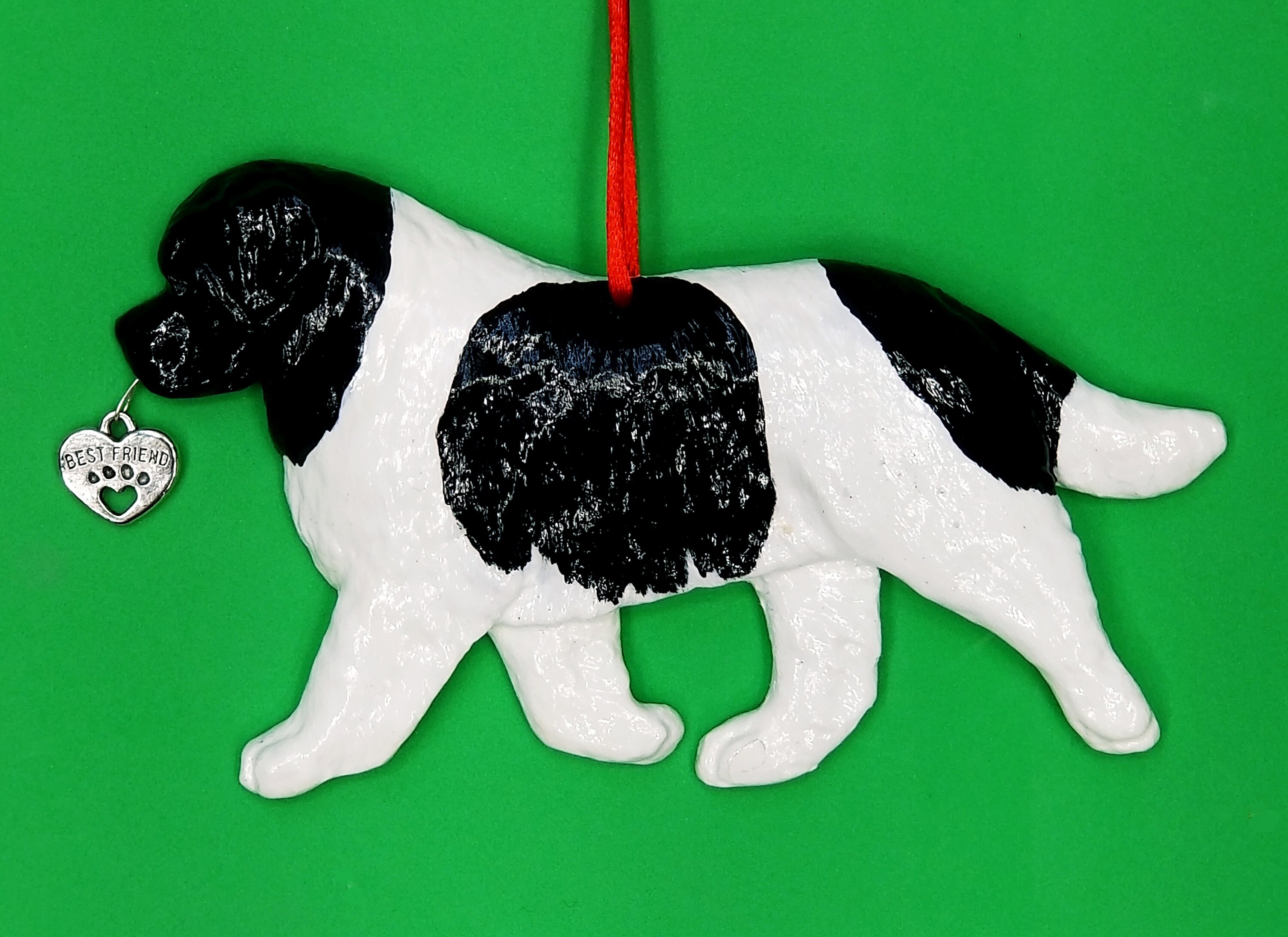 newfoundland dog ornaments
