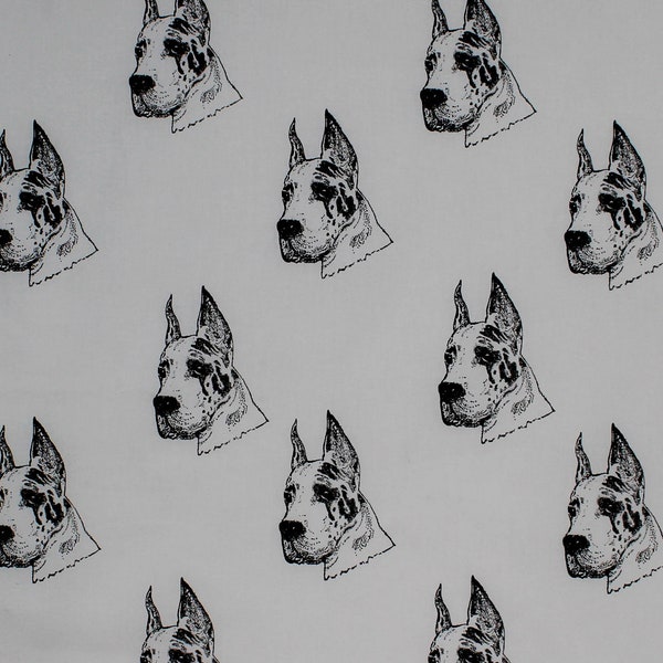 Great Dane Fabric Etsy