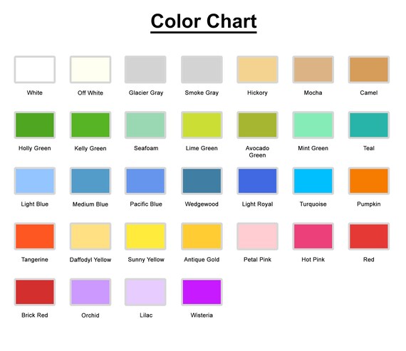 Sugar Glider Color Chart