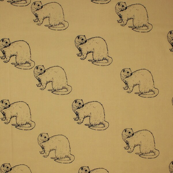 Ferret Fabric Etsy