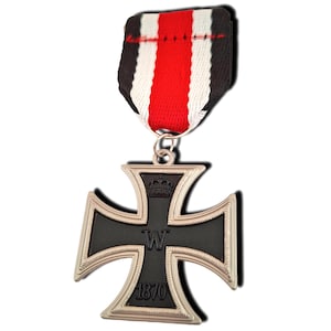 Cross Iron Ww2 German Necklace - Etsy