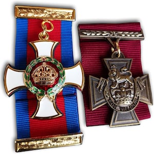 DSO Distinguished Service Order & VC Victoria Cross Awards Military Medals Rare Reproduction