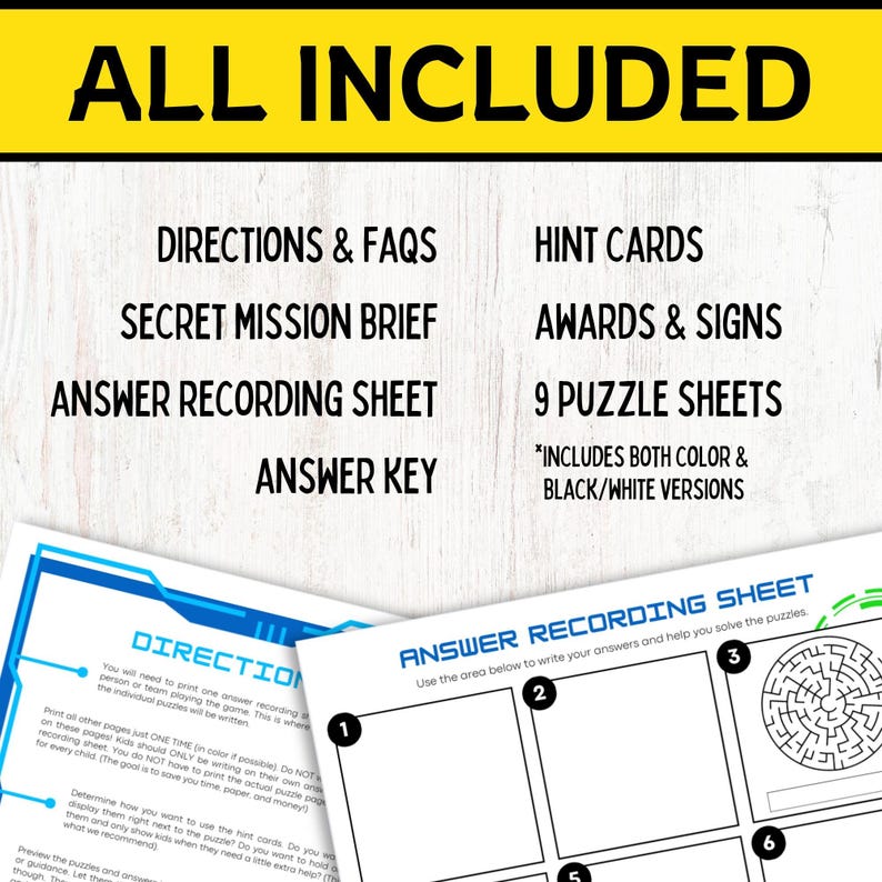 Video Game Escape Room Game for Kids | Gaming Birthday Printable Activity | Screen Free Fun | Print and Play PDF | Family Game Night image 7