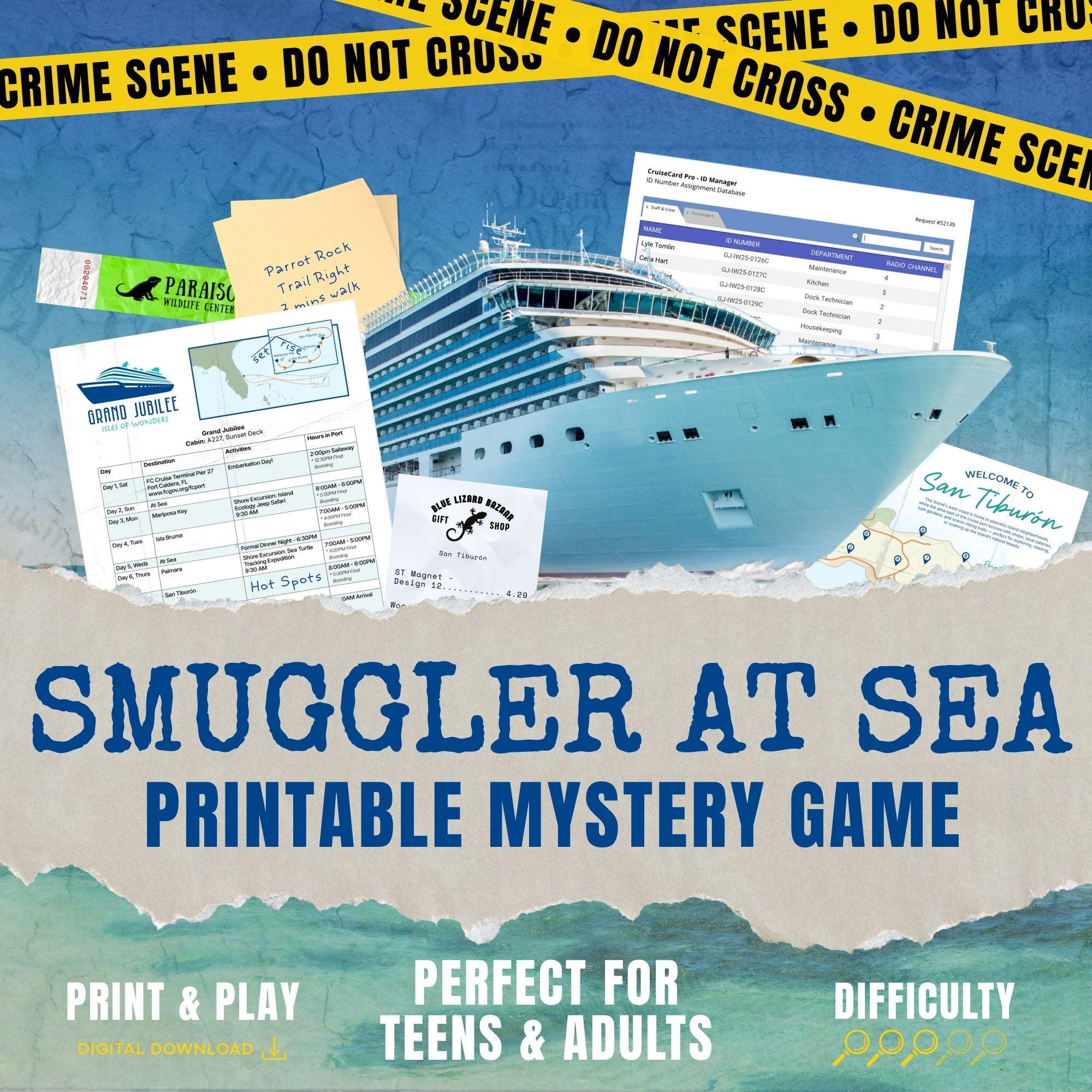 Printable Mystery Game for Teens and Adults | Printable Case File