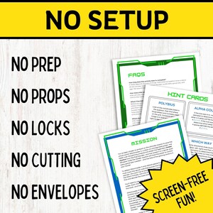 Video Game Escape Room Game for Kids | Gaming Birthday Printable Activity | Screen Free Fun | Print and Play PDF | Family Game Night image 5
