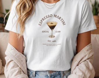 Espresso Martini Cocktail T-shirt | T-shirt