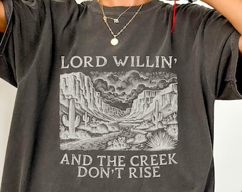 Country Graphic Tee: Lord Willin&#39; Western Shirt