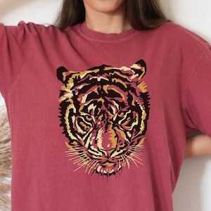 Tiger School Mascot Shirt, School Team Shirt, Favorite Team Shirt, Tiger Team Mascot Shirt, Tigers School Spirit Tee, Custom Mascot