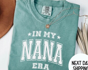 In My Nana Era Shirt, Grandma Era Shirt, Granny Shirt, Mother's Day Shirt, Grandma Tee, Gift Gigi Shirt, Grammy T-shirt