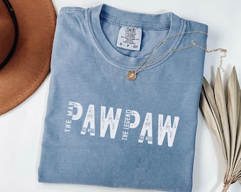 Pawpaw The Man, The Myth, The Legend Shirt - Personalized Dad Gift