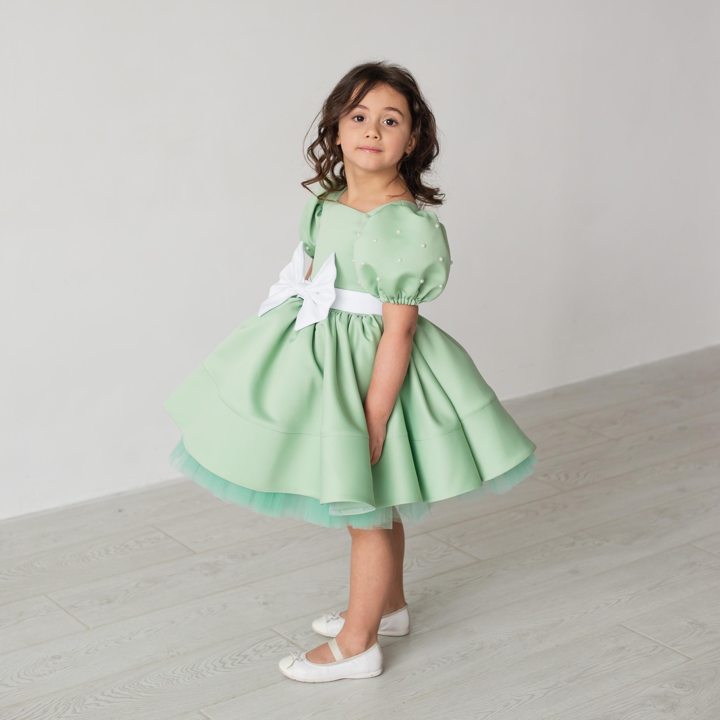 Olive Green Formal Toddler Dress - Etsy Olive Green Formal Toddler Dress - Etsy