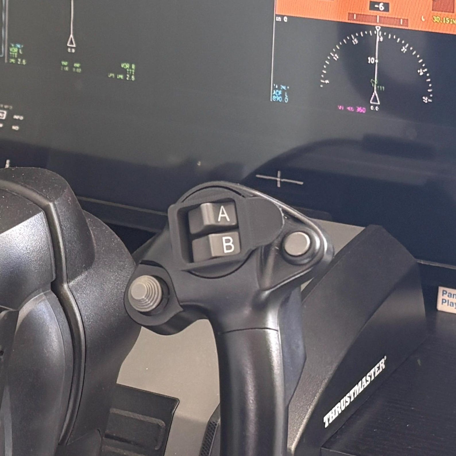 Thrustmaster TCA Boeing Yoke 777 787 757 767 3d Printed Trim Switch ...