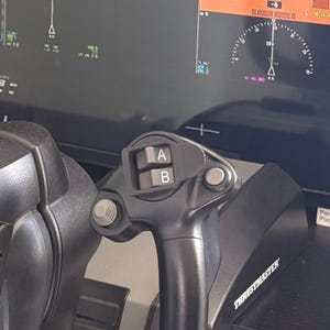 Thrustmaster TCA Boeing Yoke 777 787 757 767 3d printed Trim Switch Cover Flight simulator home cockpit upgrade deck pilot aspiring control