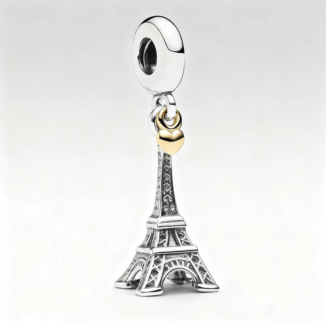 Pandora パリ エッフェル塔 ダングル スターリングシルバー チャーム