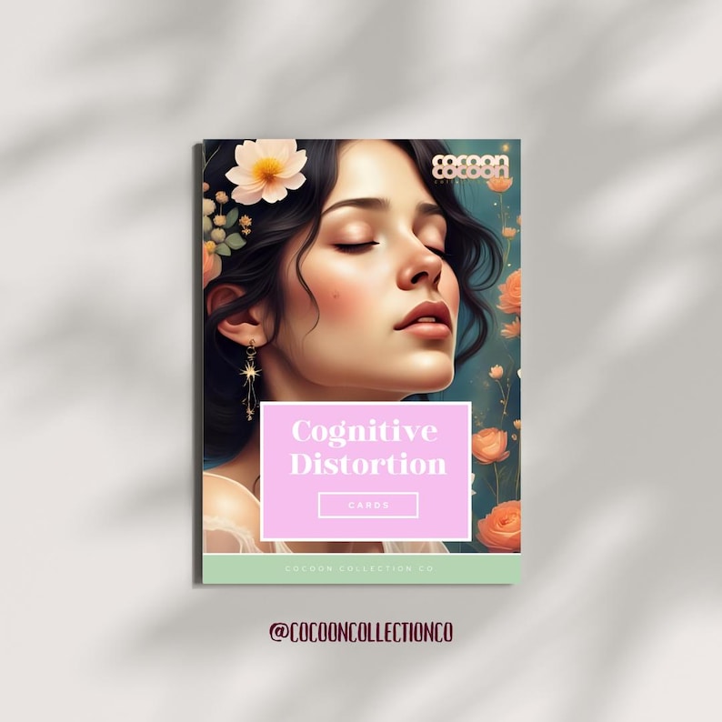 Cognitieve vervormingskaarten voor emotionele helderheid digitale download printables afbeelding 3