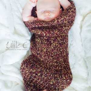 Baby Cocoon Crochet Pattern INSTANT DOWNLOAD, Baby Cocoon, Baby Nest, Baby Pod, Photography Prop image 4
