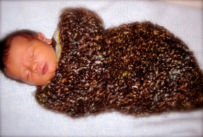 Baby Cocoon Crochet Pattern INSTANT DOWNLOAD, Baby Cocoon, Baby Nest, Baby Pod, Photography Prop image 3