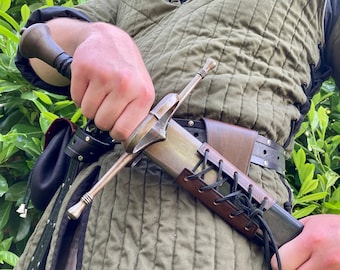 Leather Sword Frog