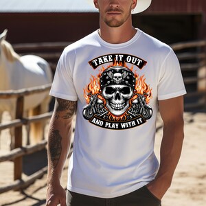 Biker Vibe Graphic Tee: Motorcycle Rider Unisex T-Shirt