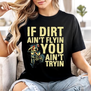 Motocross Biker T-Shirt: Off-Road Dirt Bike Apparel