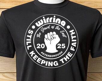 Wirrina custom design northern soul t-shirt + FREE waterproof sticker sheet