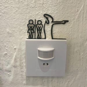 The Toilet Line Wall Decor - Original Decor