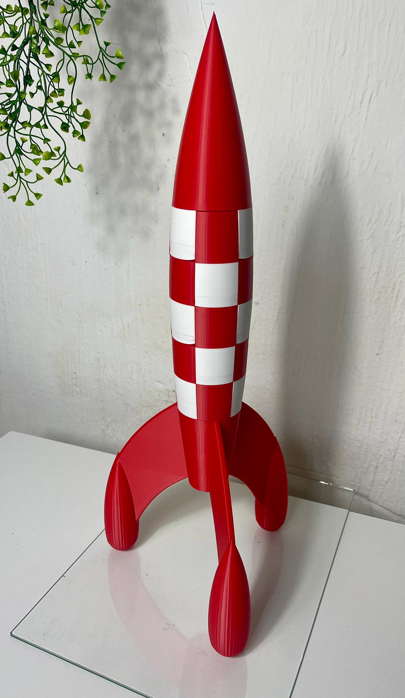 Tintin rocket - Etsy 日本
