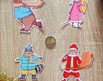 Pegatinas navideñas