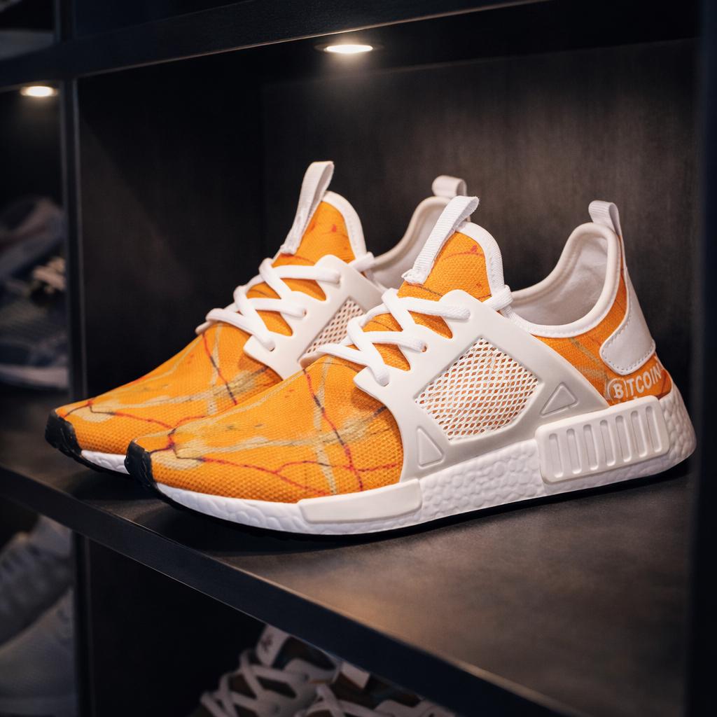 Bitcoin Sneaker — Lightweight Running Shoes | Satoshi Nakamoto Shoes |  Breathable Mesh | EVA Sole | Removable Insole | Gift for Crypto Fans - Etsy  Canada