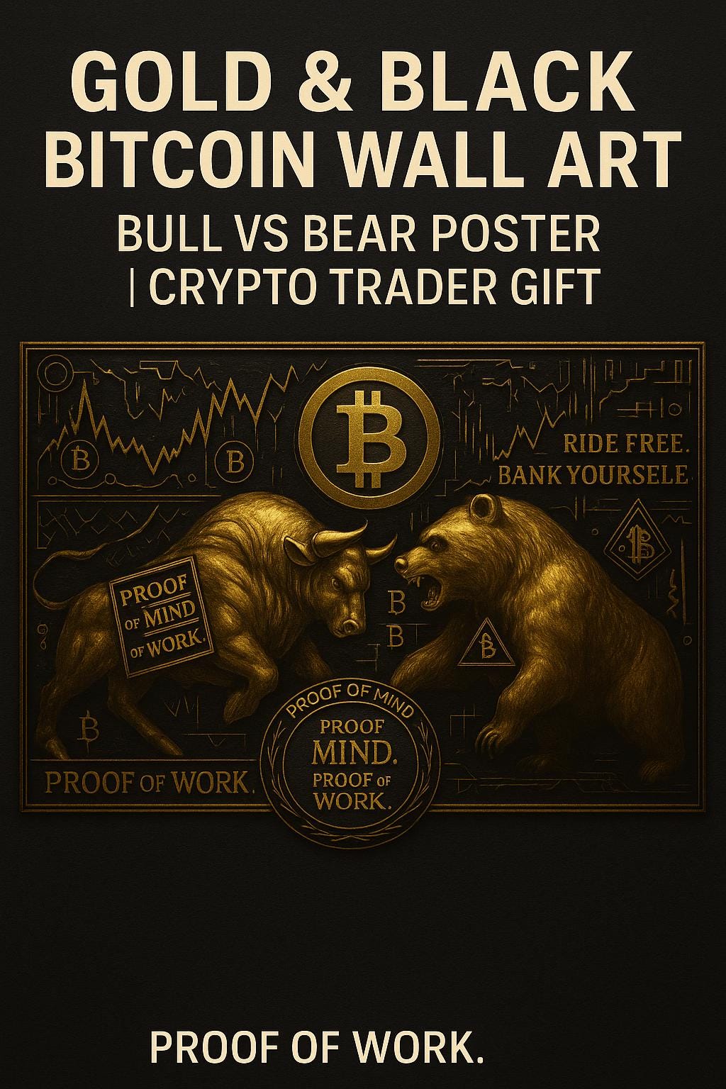 Bull Vs Bear Wall Art - Finance & Bitcoin Canvas - Stylish Home Decor -  Etsy Ireland