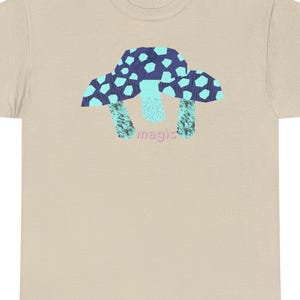 Magic Mushroom T-Shirt – Psychedelic Forest Tee – Trippy Fungi Shirt – Cottagecore Aesthetic Top