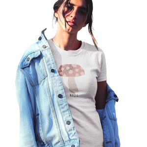 Fairycore Mushroom T-Shirt – Magic Mushroom Tee – Cottagecore Aesthetic Top – Unisex Psychedelic Shirt