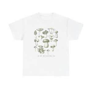 Vintage Mushroom T-Shirt – Mushroom Era - Retro Fungi Illustration Tee – Botanical Nature Lover Gift