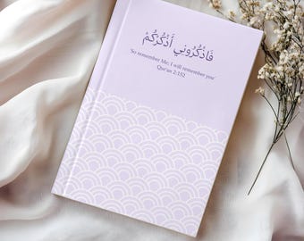Quranic Verse Islamic Journal: Lilac Muslim Planner, Eid & Ramdan Gift