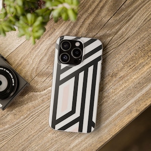 Apple & Samsung phone cases,Modern Geometric Flexi Case,Minimalist Phone Cover,Stylish Protective Case,Unique Gift for Tech Lovers