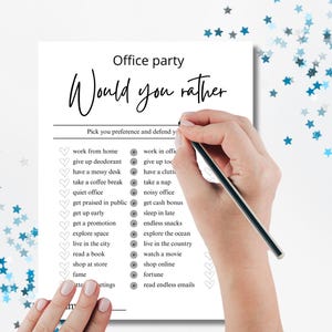 Editable Office Party Games | Work Party Games | Team Meeting | Work Happy Hour Idea | Staff Appreciation Activities | Printable Bundle