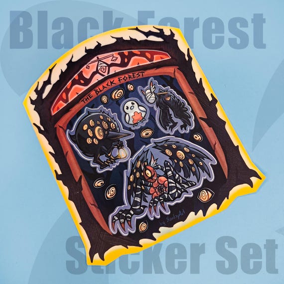 lobotomy corporation 幻想体 タペストリー The Black Forest | Lobotomy Corporation | Sticker Set | Project