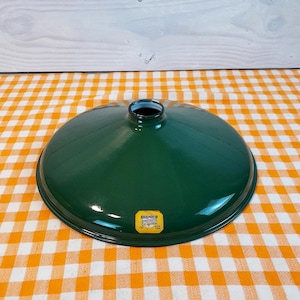 New Old Stock Authentic Original Vintage 1940s 14" Green Benjamin Porcelain Hanging Light; Vintage Porcelain Farm Lights; Vintage Porcelain Lights; Vinattage Farm Lights; Vintage Farm Light; Vintage Farm Lighting; Barn Light Fixture; Benjamin Lights; Benjamin Light; Benjamin Barn Light; Benjamin Farm Light; Benjamin Industrial Light; Porcelain Light from 1940s; Porcelain Light from 1950s
New Old Stock Authentic Original Made in USA 1940s 14" Green Benjamin Porcelain Hanging Pendant Light