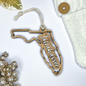 Custom Florida Cutout Ornament