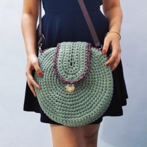 Crochet Handbag Pattern: Rouoli Customizable Purse Tutorial for Beginners & Experts – Easy-to-Follow Bag Sewing Guide