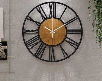 Large Wall Clocks,Silent,Non Ticking,Battery