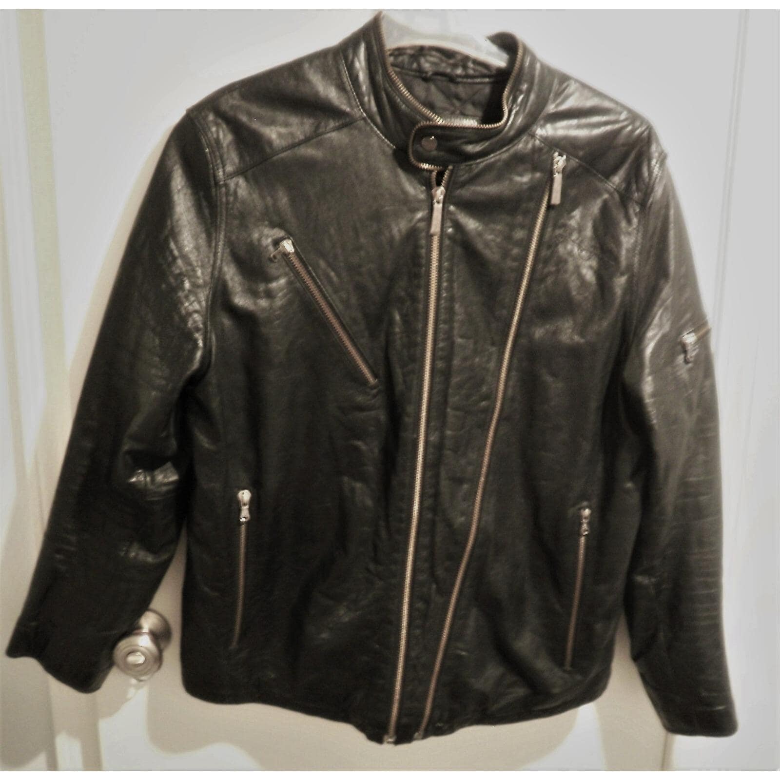 Sean John Leather Jacket - Etsy