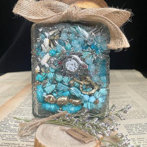 Custom Mystery Jewelry Glasvase 750ml - Alle tragbare Schmuck Mixed Lots 30-40 Bilder