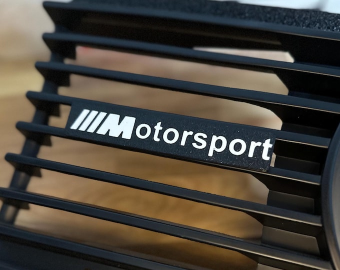 Bmw E30 ///Motorsport grill badge / emblem