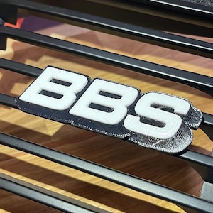 BMW E30 BBS badge  grill badge / emblem