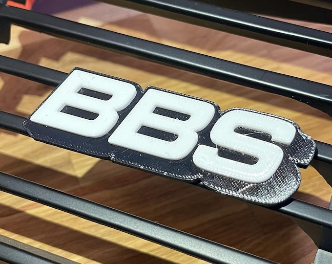 BMW E30 BBS badge  grill badge / emblem