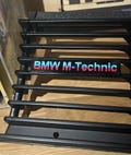 Bmw E30 M-Tech grill badge / emblem (3 color) product logo