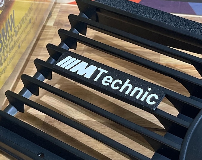 Bmw E30 ///M-Tech grill badge / emblem